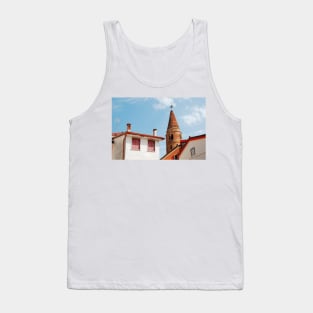 Caorle Belltower and Foreground Buildings Tank Top